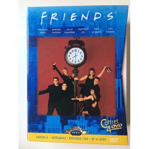 Coffret Dvd Friends Intégrale Saison 2 Épisodes 1 /24