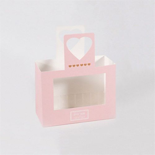 Mini Sacs À Fleurs Pratiques Pour Fleuriste, Emballage Cadeau, Boîte À Fleurs Carrée, Boîte De Rangement De Roses Pour Fête De Mariage