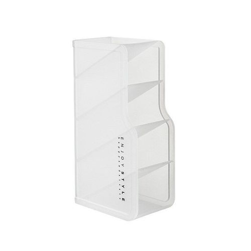 Boîte De Rangement Transparente Pour Rouge À Lèvres, Boîte De Rangement De Bureau, Organisateur Pour Séparer Les Petites Choses, Boîte De Rangement Anti-Poussière Pour Maquillage