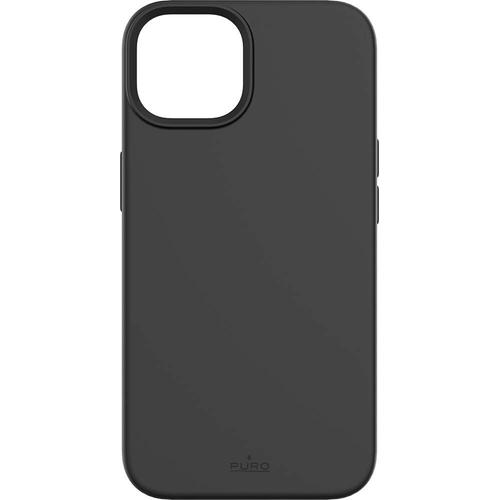 Coque Iphone 14 Plus Silicone Icon Compatible Magsafe Noire Puro