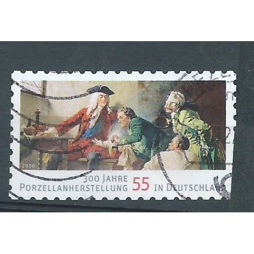 Allemagne-Rfa-2010-Yt N°2629-300e Anniv De La Production De La Porcelaine Allemande