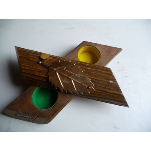 Plumier Pour Rangement En Bois