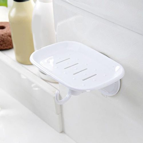 Blanc Puissant Aspirateur Mural Salle De Bain Etagere De Rangement Parfume Savon Plateau Multifonction Salle De Bain Boîte De Rangement