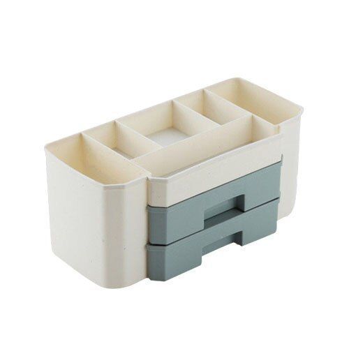 Tiroir De Bureau Pour Maquillage, Boîte De Rangement Pour Cosmétiques, Coton Tiges, Bijoux, Boucles D&#39Oreilles, Rouges À Lèvres, Accessoires