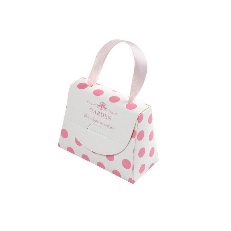 Boîte De Rangement De Bonbons 10 Pièces | Mini Conteneur De Chocolat, Sac À Main En Carton, Étui Cadeau, Sac À Rouge À Lèvres