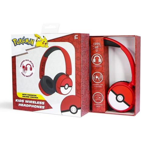 Pokemon - Junior Wireless Headphone - Pokéball