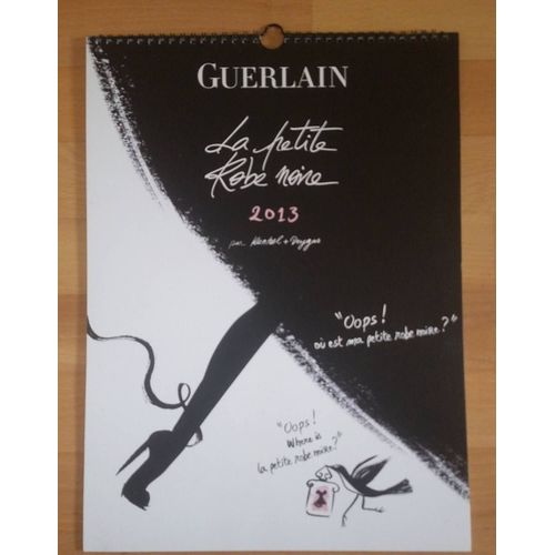 Calendrier Guerlin La Petite Robe Noire 2013