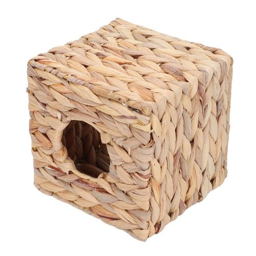 Boîte De Rangement Rétro Pour Mouchoirs De Bureau, 1 Pièce, Support De Stockage D'algues (Jaune Clair)