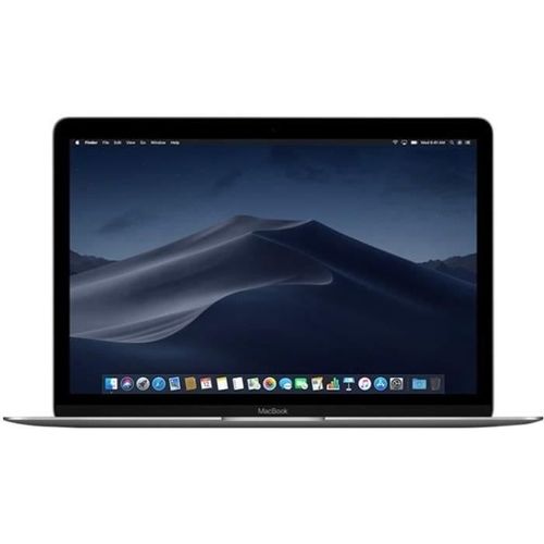 MacBook Retina 12" " Core M3 1,2 Ghz 8 Go 256 Go SSD Gris Sidéral (2017) - Batterie Neuve - Reconditionné - Etat correct