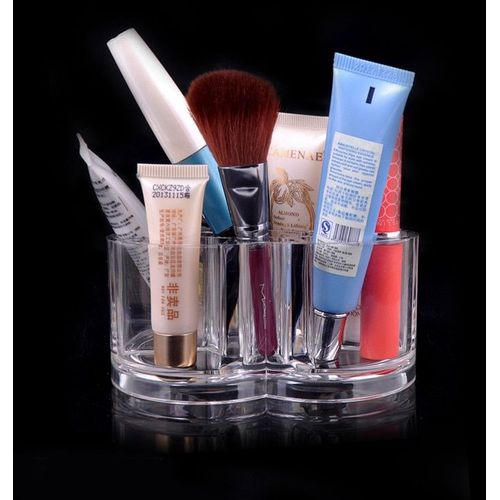Fleur De Prunier En Forme Creative Cosmetique Rouge À Levres Porte-Brosse Boîte De Rangement De Bureau Vente Chaude Cosmetique Trousse À Maquillage À Compartiments