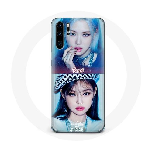 Coque Pour Huawei P30 Pro Blackpink Groupe K-Pop Filles Jennie Et Rosé Lovesick Girls Poster The Album