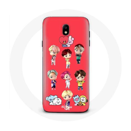 Coque Pour Samsung Galaxy S4 Bts Tinytan Animation Bt21 Affiche