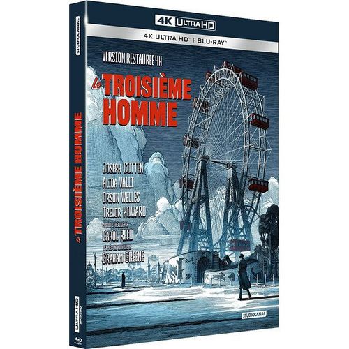 Le Troisième Homme - 4k Ultra Hd + Blu-Ray - Version Restaurée 4k