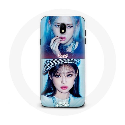 Coque Pour Samsung Galaxy S5 Blackpink Groupe K-Pop Filles Jennie Et Rosé Lovesick Girls Poster The Album