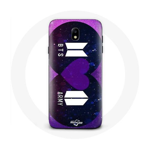 Coque Pour Samsung Galaxy S5 Bangtan Sonyeondan Logo Bts Et Logo Army I Purple You