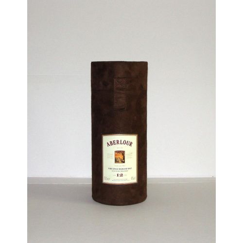 Boite Whisky Aberlour En Daim