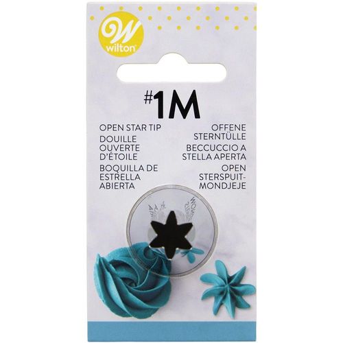 Douille Décoration Wilton Étoile Ouverte Inox