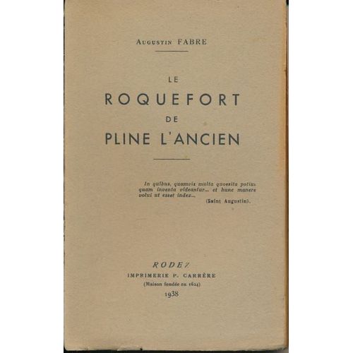 Le Roquefort De Pline L'ancien