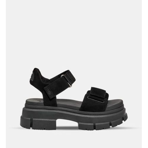 Ugg Sandales Ashton En Cuir Suédé Noir