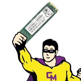 SSD SATA M.2 2280 256Go Samsung MZ-NLN256C PM871b Clé B & M