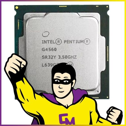 Processeur CPU Intel Pentium G4560 3.5Ghz SR32Y 3Mo 8GT/s FCLGA1151 Dual Core