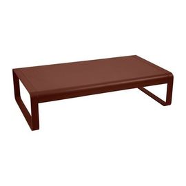 Fermob - Grande Table Basse Bellevie - 20 Ocre Rouge - Rouge