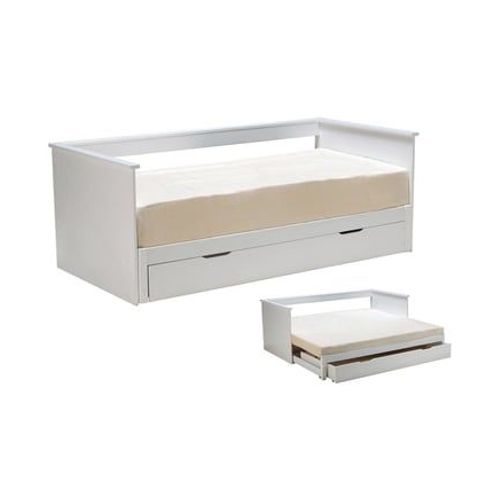 Camif - Lit Rangement Extensible Witney - Blanc