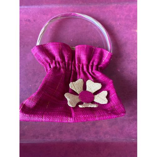 Petit sac à mains rose