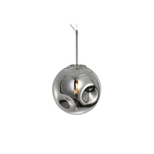 Leitmotiv - Suspension Blown Glass - Gris