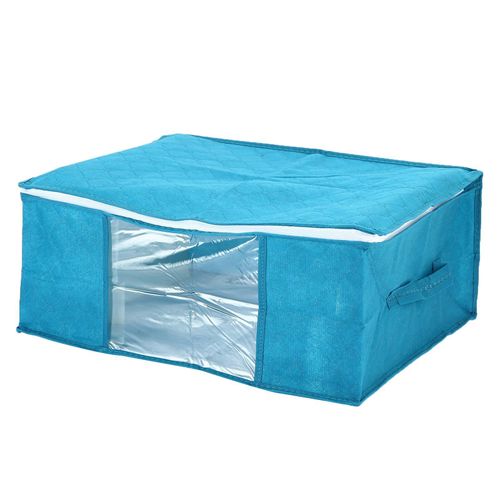Grand Sac De Rangement Pliable, Boîte De Collecte De Vêtements, Sous Le Lit, Sac De Rangement Pour Jouets, Oreiller, Couverture, Jouets À La Maison, Boîte De Rangement Avec Fermeture Éclair