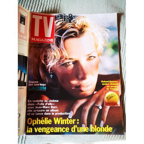 Le Figaro Tv N°16730 - 30/5/1998 Ophélie Winter