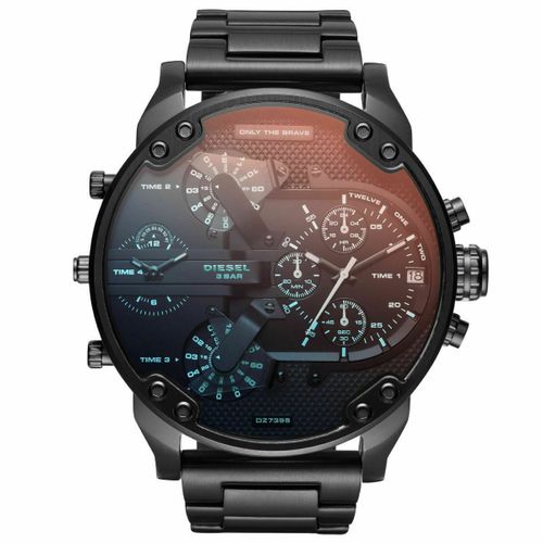 Montre Pour Homme Diesel Dz7395 Mr Daddy 2.0 En Acier Inoxydable Noir