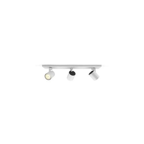 Philips - Spot Connecté 3 Têtes -Philips Hue - Runner 3 X 5,5w Et Télécommande - Blanc - Blanc