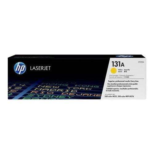 HP 131A (CF212A) - Cartouche de toner jaune originale - pour LaserJet Pro 200 M251n, 200 M251nw, 200 MFP M276n, 200 MFP M276nw