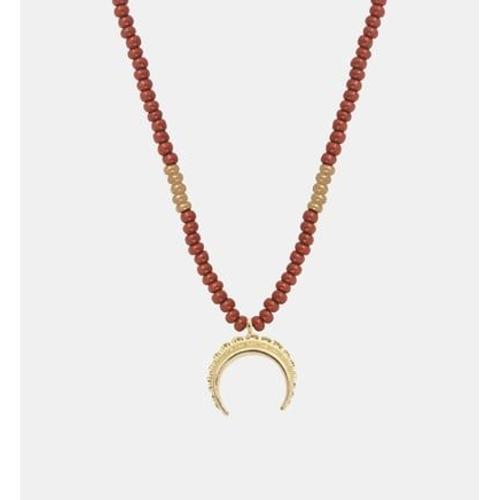 Nilaï - Collier Arizona Lune - Marron