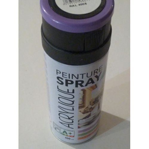 Peinture aérosol 400ml métal violet brillant