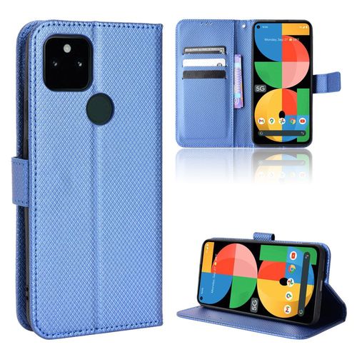 Coque Google Pixel 5a 5g,Etui Pour Google Pixel 5a 5g,Coque En Cuir Pour Google Pixel 5a 5g,Convient A Etui La Google Pixel 5a 5g,Bleu
