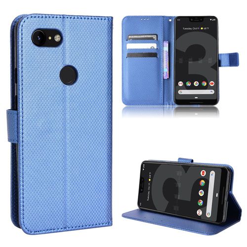 Coque Google Pixel 3xl,Etui Pour Google Pixel 3xl,Coque En Cuir Pour Google Pixel 3xl,Convient A Etui La Google Pixel 3xl,Bleu
