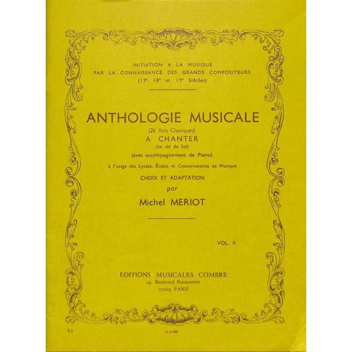 M. Mériot - Anthologie Musicale Vol.2