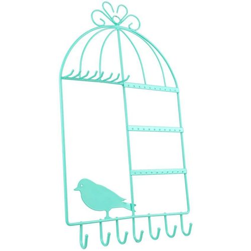 Porte Bijoux Cage à Oiseaux Home Sweet Home