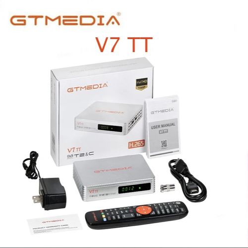 GTMEDIA-Récepteur TV débarFull HD,Décodeur numérique pour multi PLP USB,Câble,Dividende 83B,DVB-T,T2,V7 TT,1080P - Type V7 TT ONLY