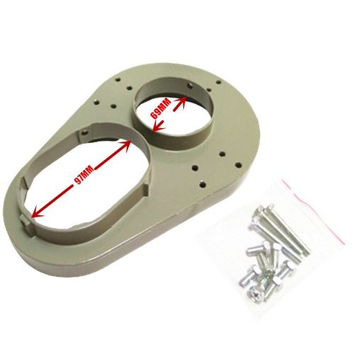Support de Satellite double lNB pour 2 pièces fixes,bande C LNB sur antenne de plat de bande C
