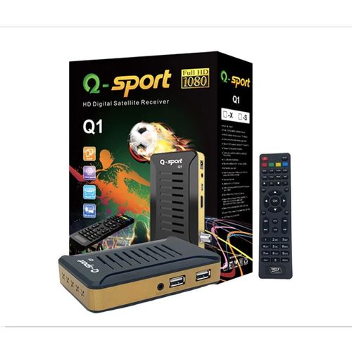 Afrique HD Ddehors D1 Décodeur Satellite Récepteur 1080p DVB-S2 Numérique Intégré 3 Mois Et WIFI Qsport Q1 - Type D-SPORT only