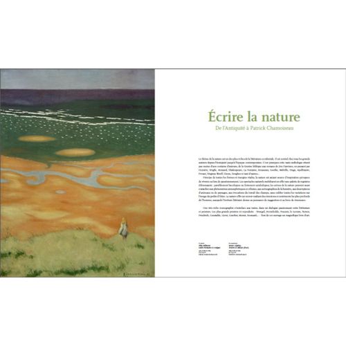Livre D'art Ecrire La Nature, De L'antiquité À Nos Jours, Daniel Bergez Citadelles & Mazenod