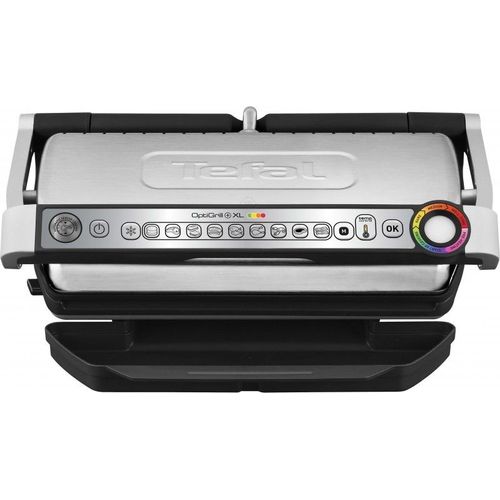 TEFAL Grill électrique XL, 6 à 8 personnes, 9 programmes, Puissant GC722D16