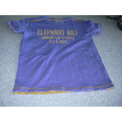 T-Shirt Violet Imprimé "T- 10 Ans" 3 Suisses