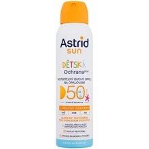 Astrid - Sun Kids Dry Spray Spf50 - Opalovací P¿Ípravek Na T¿Lo 150ml 