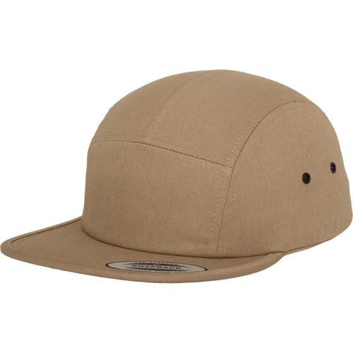 Flexfit Jockey 5-Panel Snapback Cap - Rouge