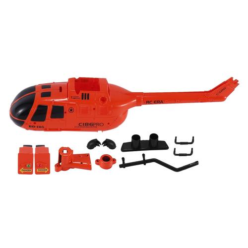 C186 Shell Cover Set For C186 C-186 Rc Helicopter Airplane Drone Spare Parts Upgrade Accessories,2