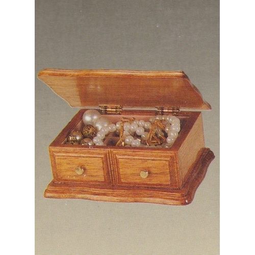 Boite A Bijoux En Bois 6 Compartiments